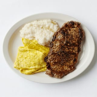 New York Strip & Eggs