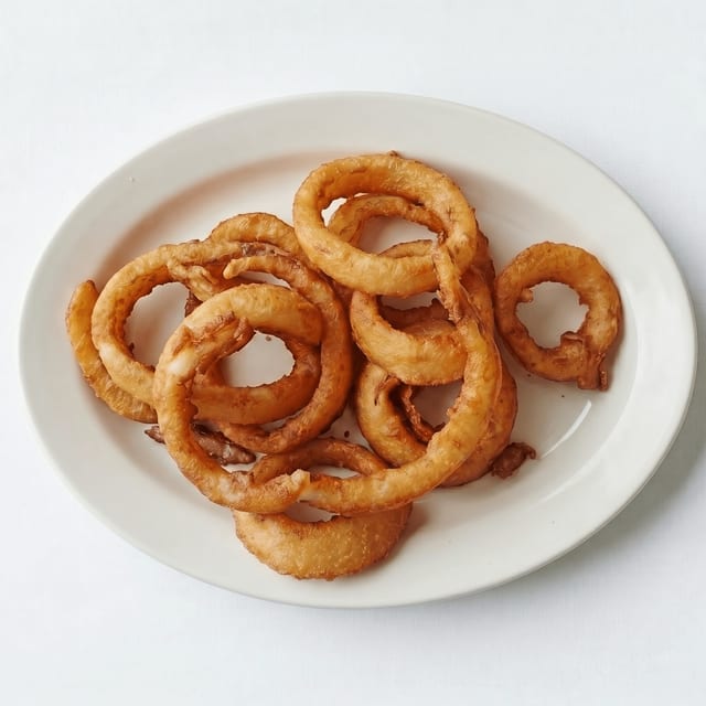 Basket of Onion Rings.