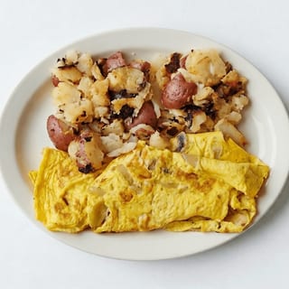 Onion & Pepper Omelette