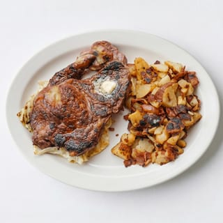 New York Strip Steak & Eggs