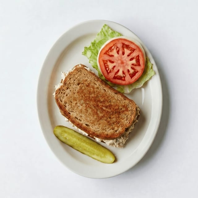 Tuna Melt Sandwich.